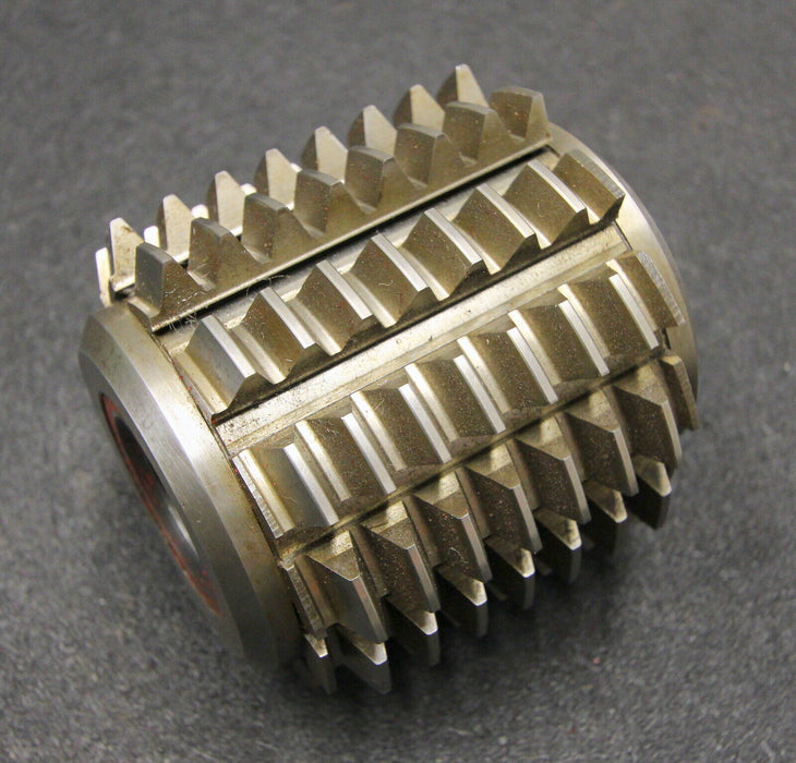 SAAZOR Stollenwälzfräser involute spline hob m= 3,5mm BP III DIN3972 20° EGW