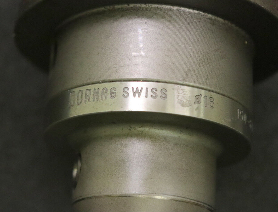 DORNAG SWISS SK50 Spannfutter D16 für Schaftdurchmmesser 16mm Gesamtlänge 260mm