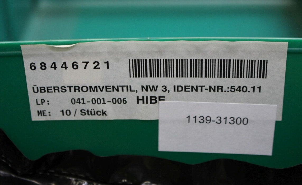 LEWA Überstromventil - NW 3 Ident.-Nr.:540.11 675.003 - für Pumpe FK M2