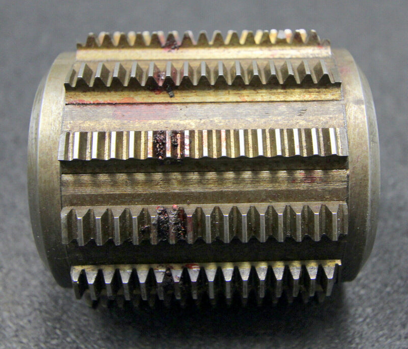 SAAZOR Stollenwälzfräser involute spline hob m= 1,25mm BP II Ø75x80xØ27mm LKN