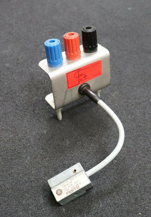 FESTO DIDACTIC Steckplatte mit Näherungsschalter SME-1-LED-24 24VDC - gebraucht