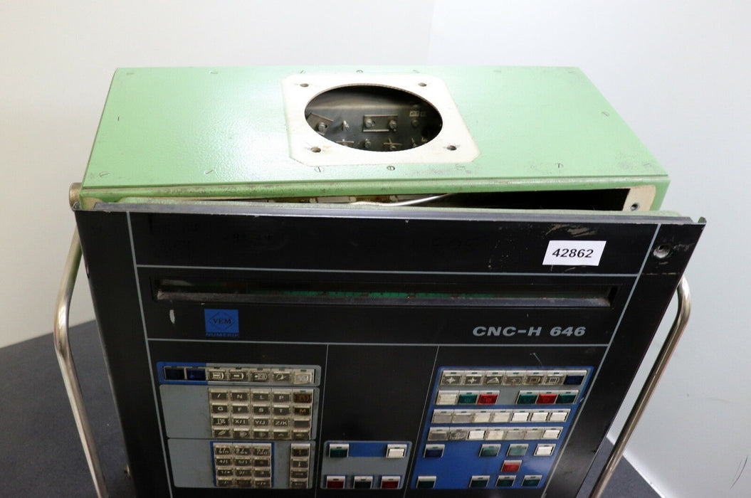 VEM NUMERIK WMW DDR Steuergerät Typ CNC-H 646 13423212 4518 952 Baujahr 1982