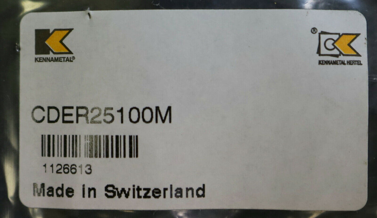 KENNAMETAL ER25 Locknut Cooland Disk CDER25100M 1126613 unbenutzt in OVP