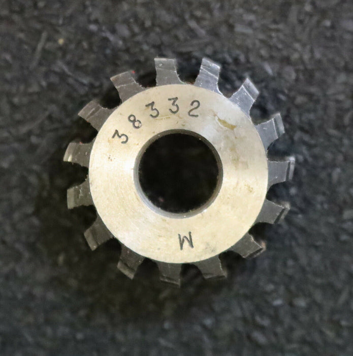 MIKRON Vollstahl-Wälzfräser No. 38332 m= ? ho= ? Abmessungen Ø23x8xØ8mm 1ggR