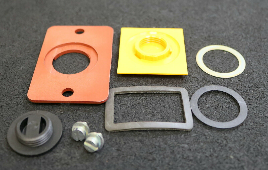 DEMAG Baugruppen Steuerschalter DST Blindkalotte Gelb mit Füllstück f. DEMAG DST