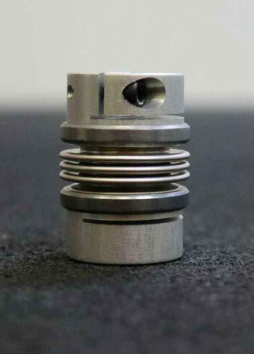 MÄDLER Metall-Balgkupplung MBK Baureihe B kurze Ausführung für Ø 8mm beidseitig