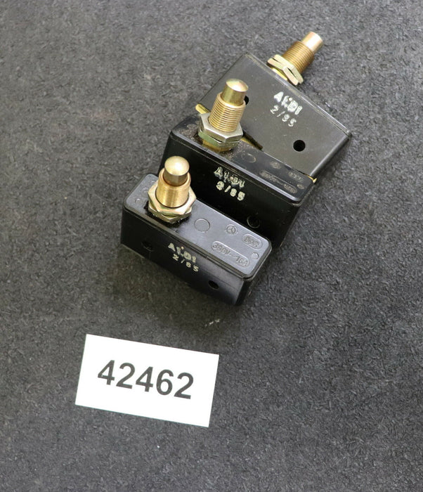 ROBOTRON DDR 3 Stück Mikroschalter Taster A1D1 380V 16A
