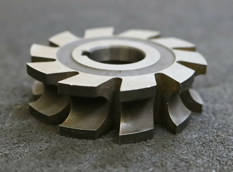 ZPS Halbrund-Formfräser konkav Radiusfräser Radius 6mm Abmessungen Ø70x20xØ22mm