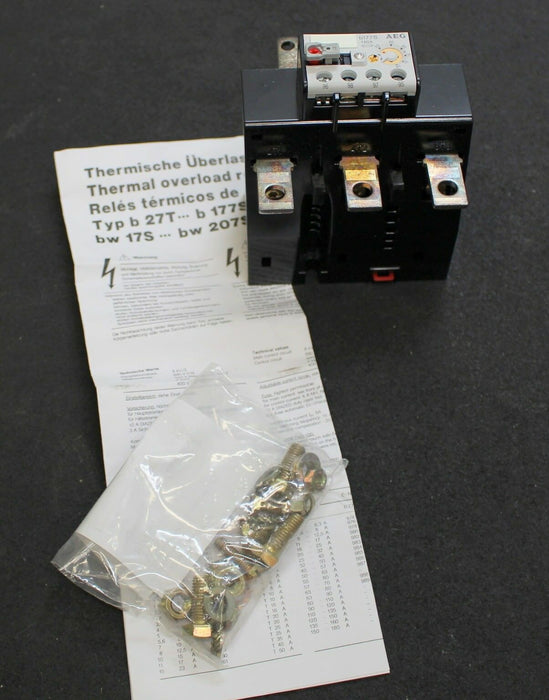 AEG Thermisches Überstromrelais thermal overload relay b 177 S 55-80A für LS47