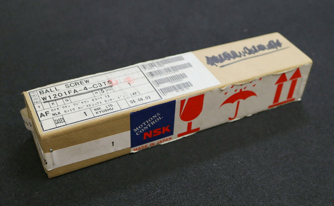 NSK Kugelgewindetrieb Ball Screw W1202FA-2-C3T5 Hub 120mm