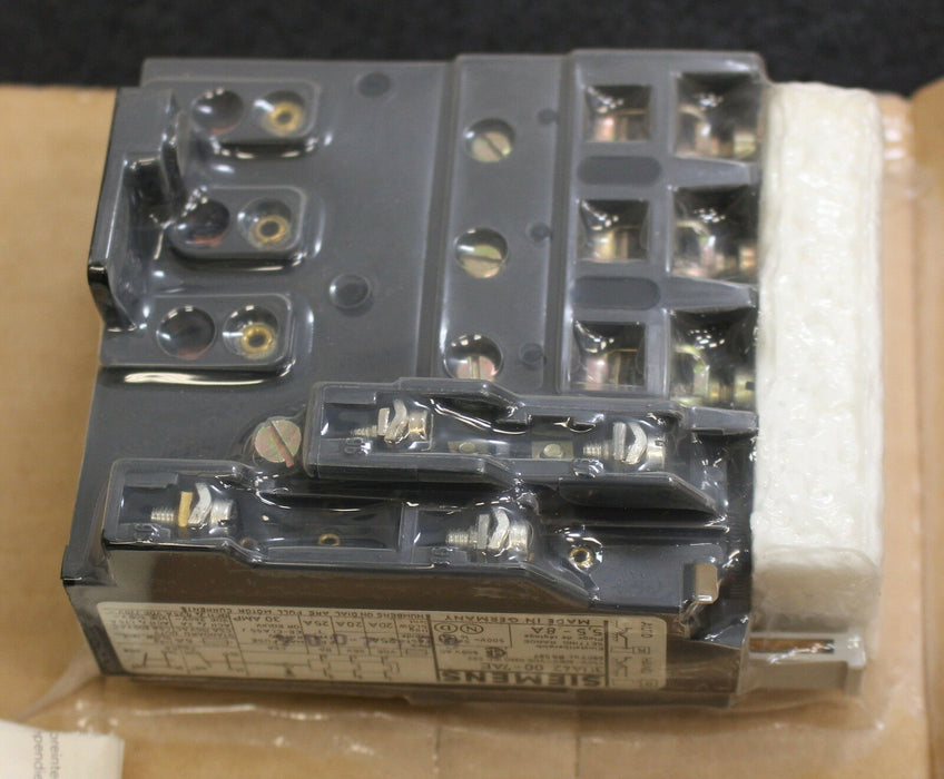 SIEMENS Überlastrelais 3UA4200-7AE 5,5-8A - 1 Stück
