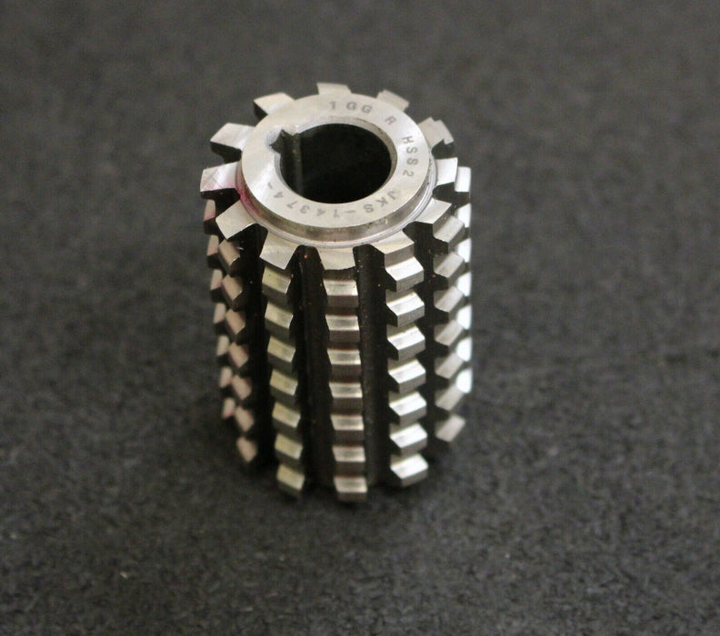 KÖPFER Zahnwellen-Wälzfräser m=2,0 32x48x13mm mit LKN 12 Spannuten 1-gg. Rechts