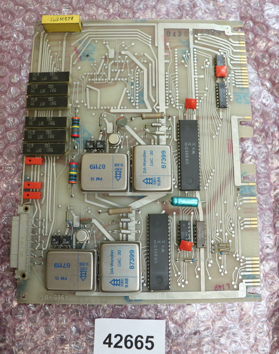 RFT Board 414117-1 NKM 4965-0B Platine 56399 Bestückung gemäß Bildern gebraucht