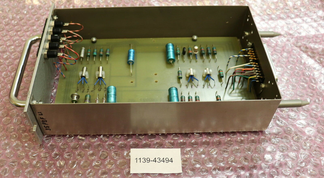 S.I.P. SCHÜTTE Einschub Kassette 013 für Lehrenbohrwerk Platine S.I.P.- DEFEKT!