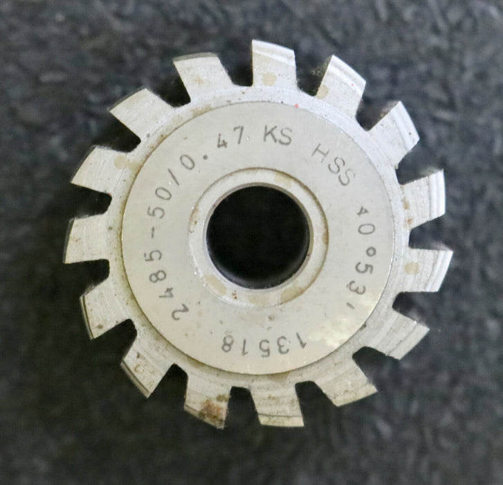 SCHNYDER Zykloid-Wälzfräser No. 13518 für Zykloidenprofil 2485-50/0.47