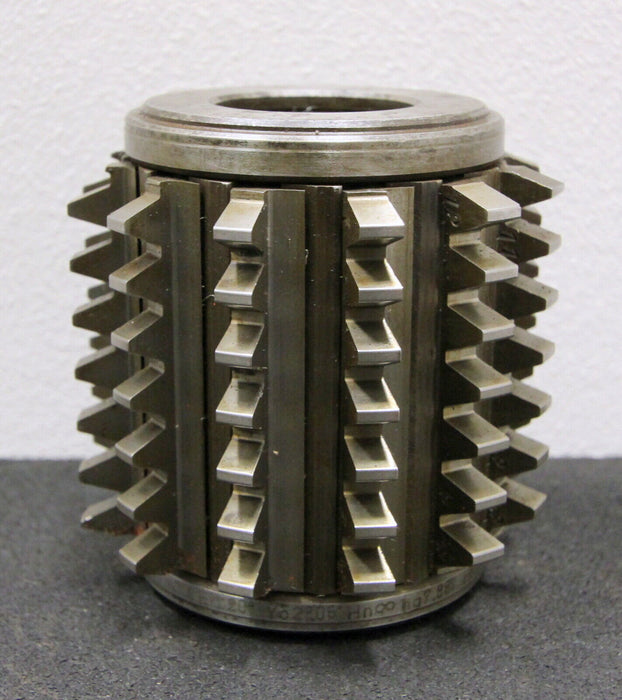 KLINGELNBERG Stollenwälzfräser involute spline hob Fertigfräser m= 3,5mm 20° LKN