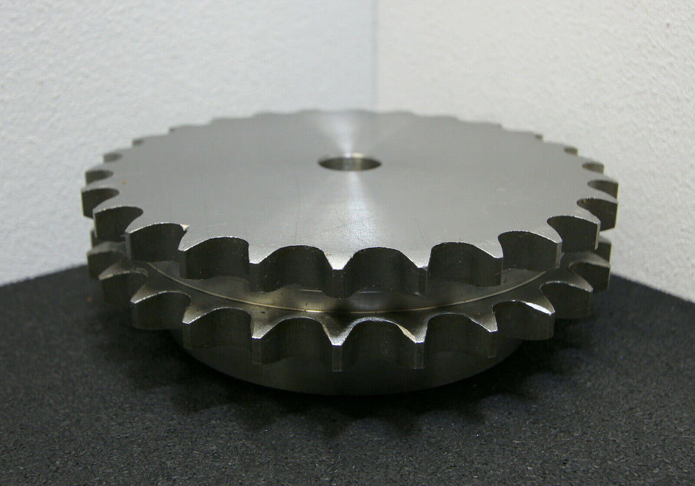 Zweifach-Kettenradscheibe mit einseitiger Nabe ZRS Teilung 3/4"x7/16" Z= 26