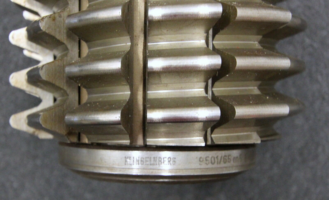 KLINGELNBERG Stollenwälzfräser spline hob m= 5mm 20° - hg= 10,84 Ø110x110xØ32mm