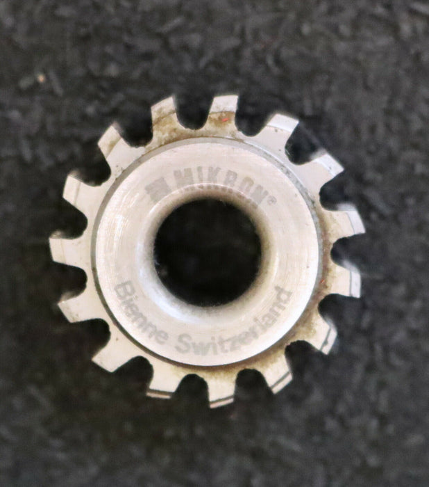 MIKRON Vollstahl-Wälzfräser No. 31936 m= 0,44 ho= 1,30 D25,78 Z56 Ø24x10xØ8mm