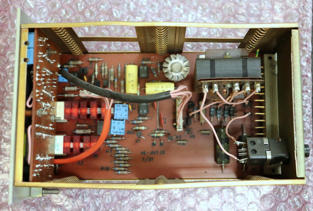 ORSTA HYDRAULIK Trägerfrequenzmesseinrichtung HL-AVT 06 gebraucht - geprüft - ok