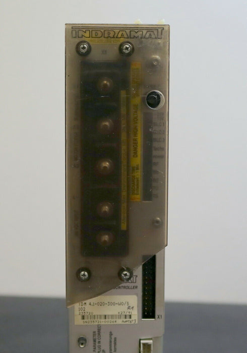 INDRAMAT AC-Servo Controller TDM 4.1-020-300-W0/S 102 Plastik-Blende beschädigt