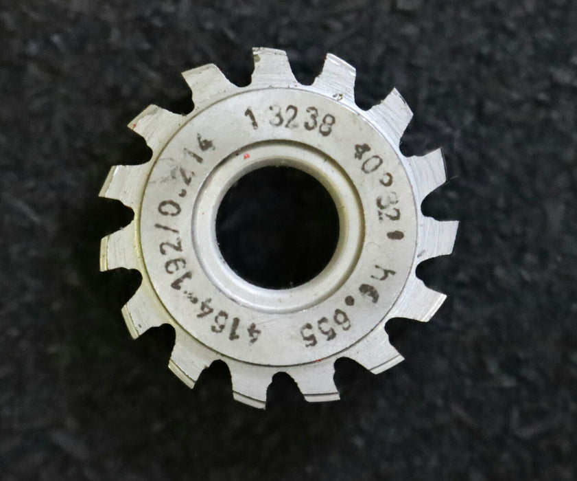 SCHNYDER Zykloid-Wälzfräser No. 13238 für Zykloidenprofil 4164-192 m=2,14