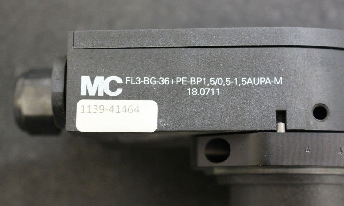 MULTI-CONTACT Buchsen-Gehäuse Socket housing FL3-BG-36+PE-BP1,5/0,5-1,5 AUPA-M