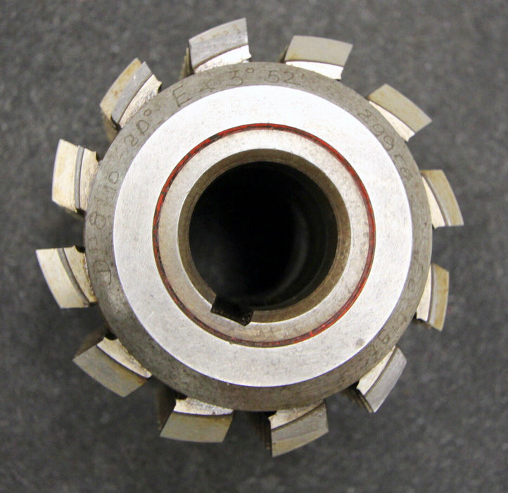 SAAZOR Stollenwälzfräser involute spline hob Fertigfräser DP8/10 Ø110x105xØ32mm