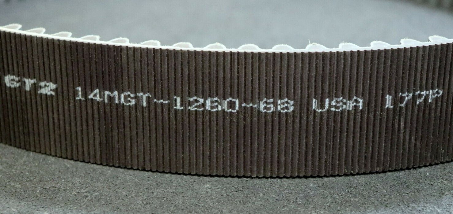 GATES Zahnflachriemen POLYCHAIN GT2 14MGT1260-56 Kevlar verstärkt 14mm Teilung