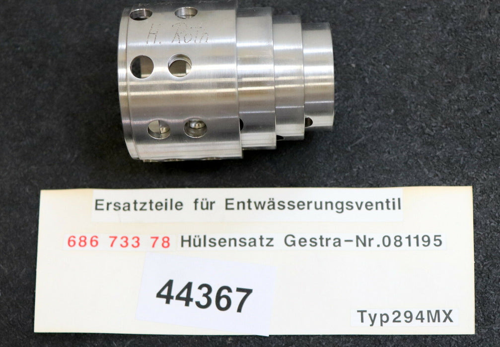 GESTRA Hülsensatz 081195 Typ 294 MX / SH11-17/17 Material 1.4021 - unbenutzt
