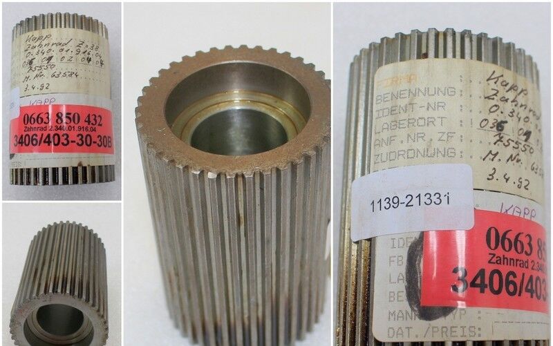 KAPP Zahnrad 0.340.01.916.04 - 1 Stück