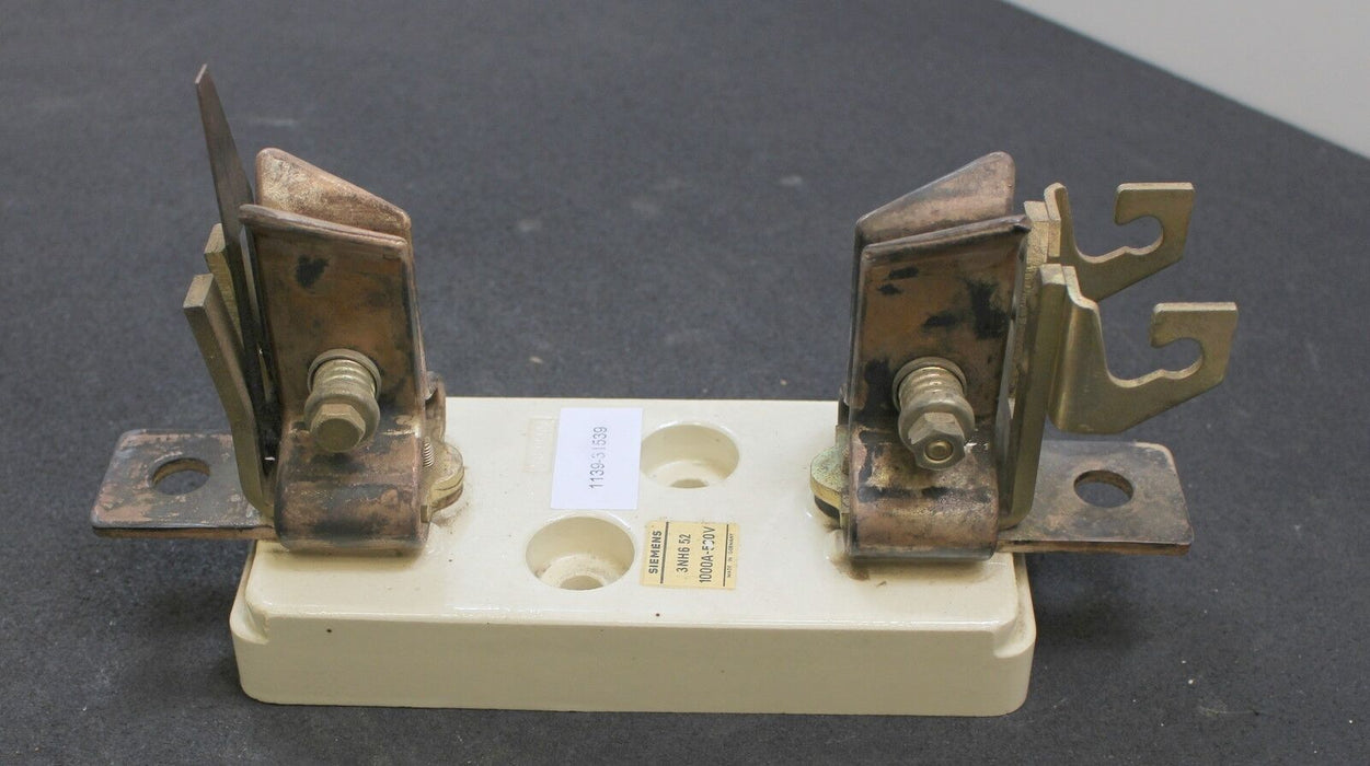 SIEMENS NH-Sicherungsunterteil Type 3NH6 520 - 1000A - 500V - 1 Stück
