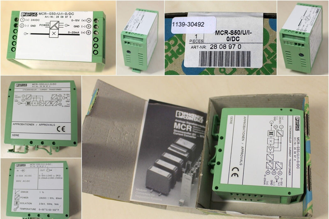 PHOENIX CONTACT MCR-S50/U/I-0/DC - 2808970
