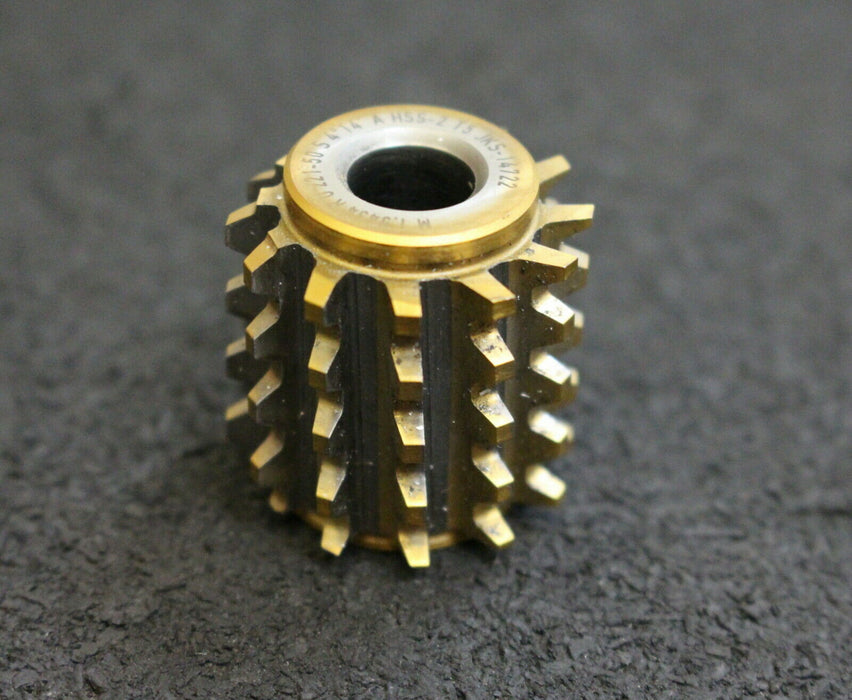 KÖPFER Zahnriemenrad-Wälzfräser T5 24x24x8mm 12 Spannuten 1-gg. R Überschneider