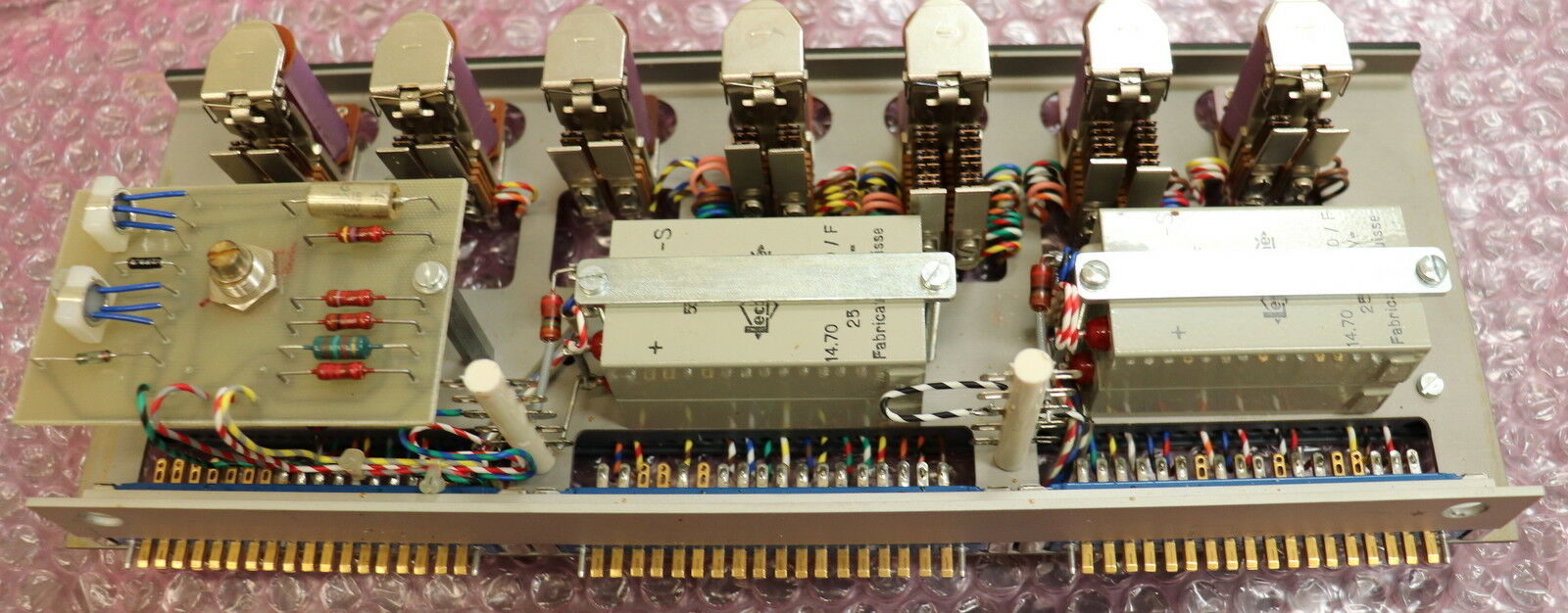 S.I.P. SCHÜTTE Einschub Karte 307 für Lehrenbohrwerk mit Platine 460208a