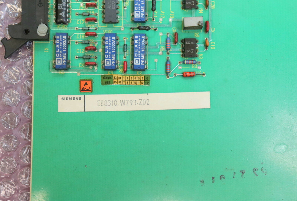 SIEMENS SIMODRIVE E88310-W793-Z02 System Board - gebraucht - ok