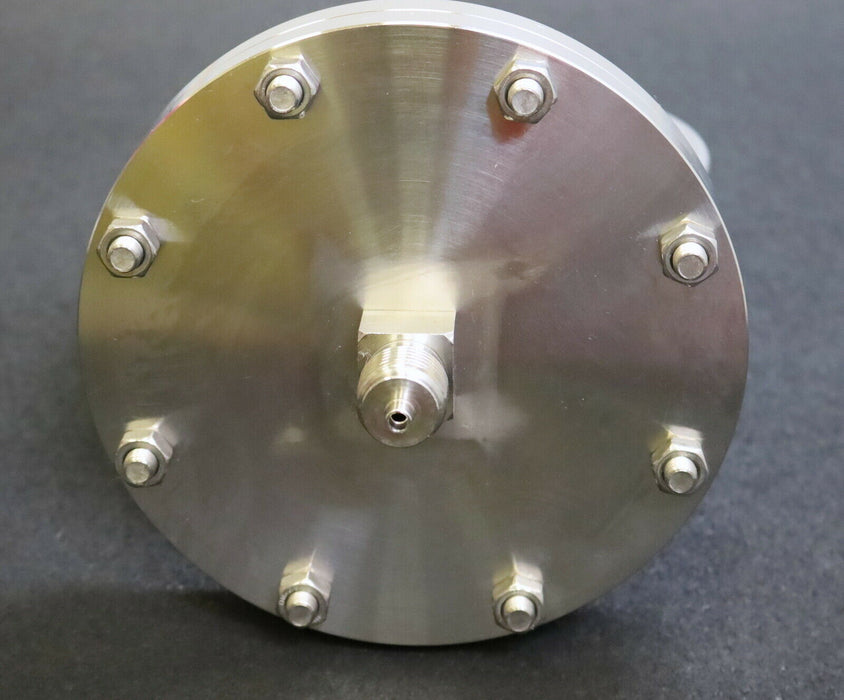 NATHE Plattenfeder-Manometer -10…+15mbar Kl. 1,6 Edelstahl - Anschluss G1/2"