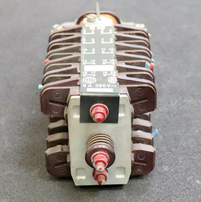 VEB Est Magnetschalter Schalteinheit R10 mit Spule R10-123 6A 380VAC Spule 220V