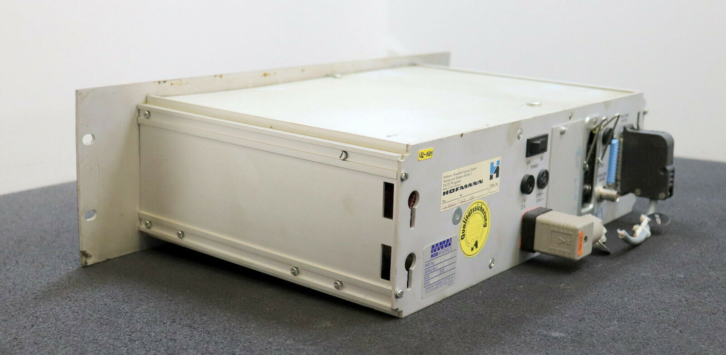 HOFMANN Hydrokompenser Bedienterminal HK5000 / 6 No. 6470 1991 110/220VAC