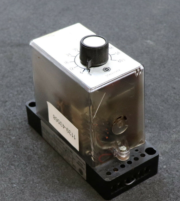 SCHLEICHER Schaltrelais MZT 120 K023248 220VAC 50/60Hz 3-60s max. 500W/380VAC