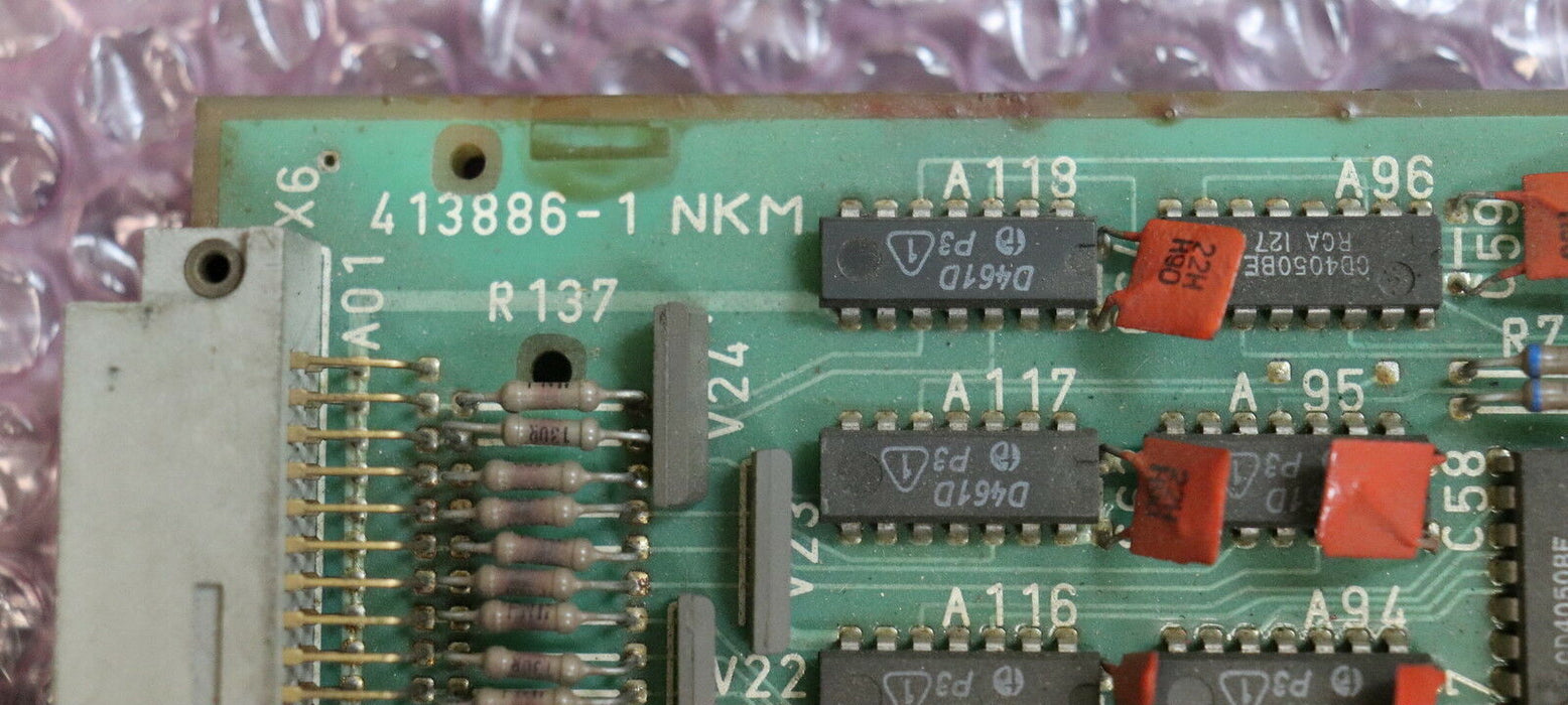RFT Steuerungsplatine 413886-1 NKM gebraucht - Bestückung gemäß Bildern