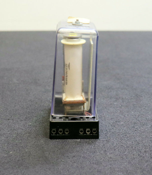 GRUNER Relais Rel. 26 GK 0,5A 0,5-4 Lag. 1,0 Cul. BIR Bv. 150/663 - gebraucht