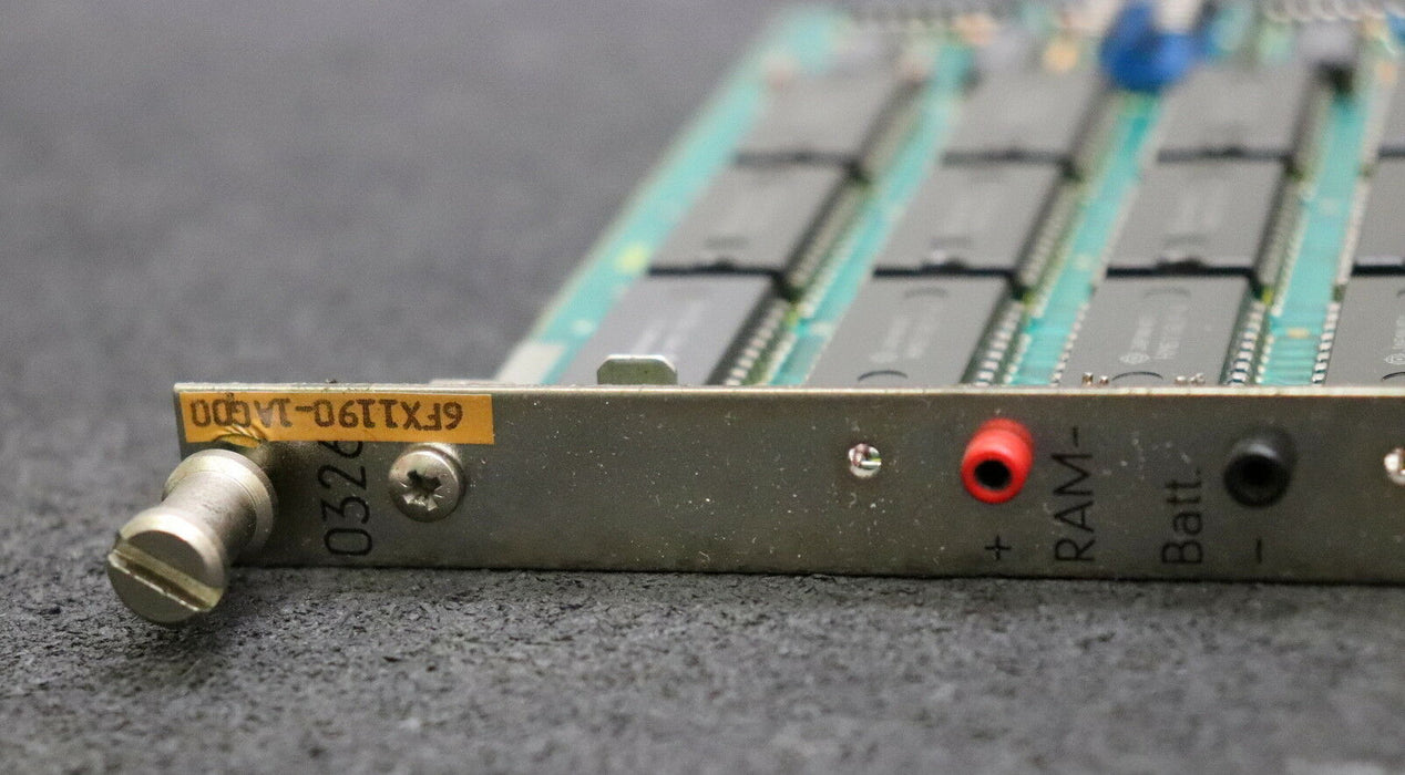 SIEMENS SINUMERIK Memory RAM Board 6FX1190-1AG00 Entwicklung A 543109.9007.00