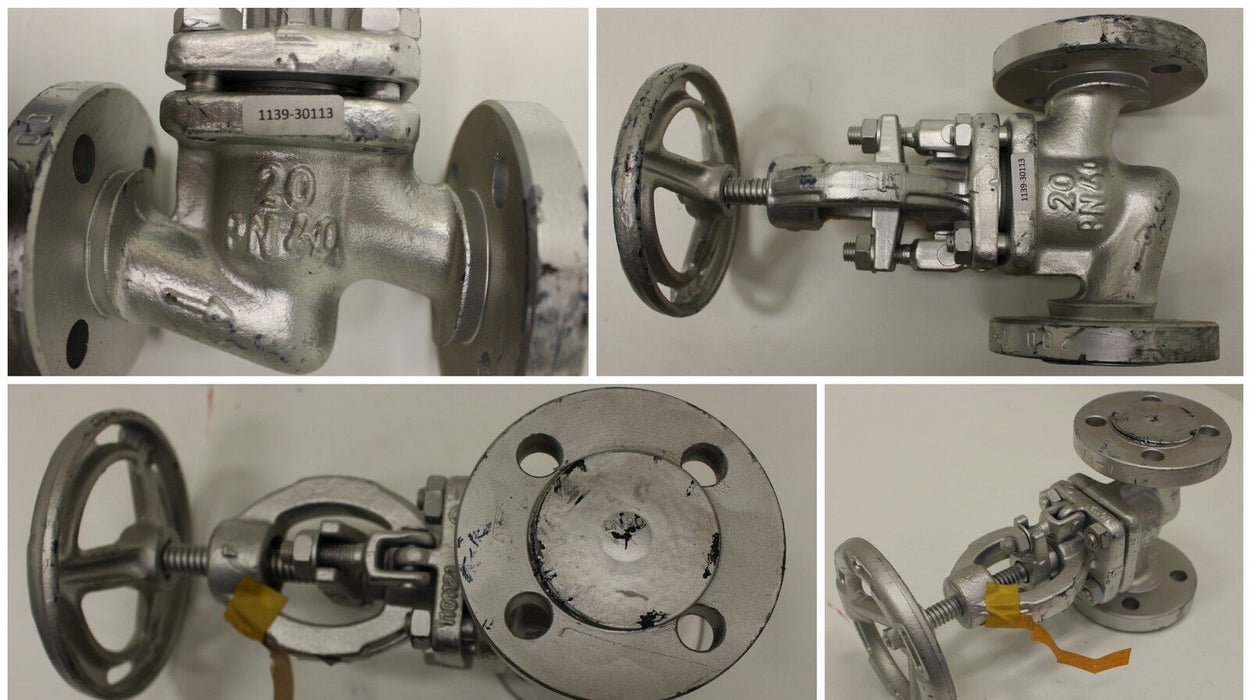 IGEMA Absperrventil - WA10 mit Flanschanschluß DN20 DIN 2635-C