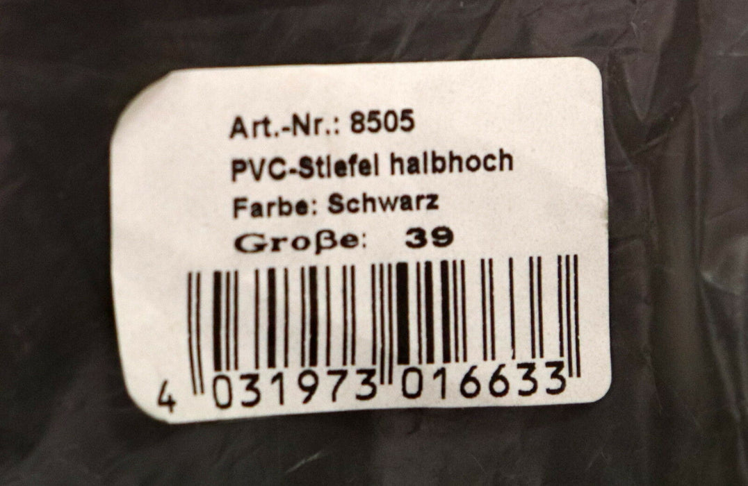 SOMAPLAF 4 Paar PVC-Stiefel halbhoch FARMER 8505 Schock Absorber Gr. 3x38+1x39