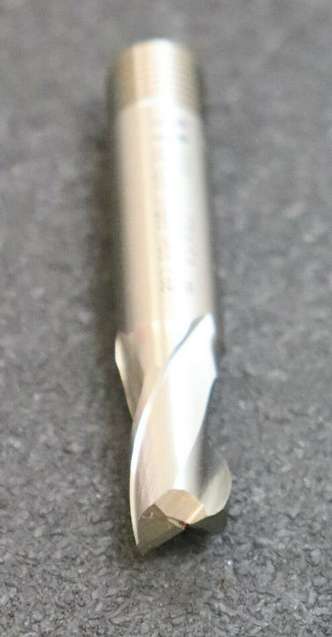 FRAISA Schaftfräser mit Gewinde e8 lg13 Stg63 Ø 11mm 2-Schneider HSS-Co8