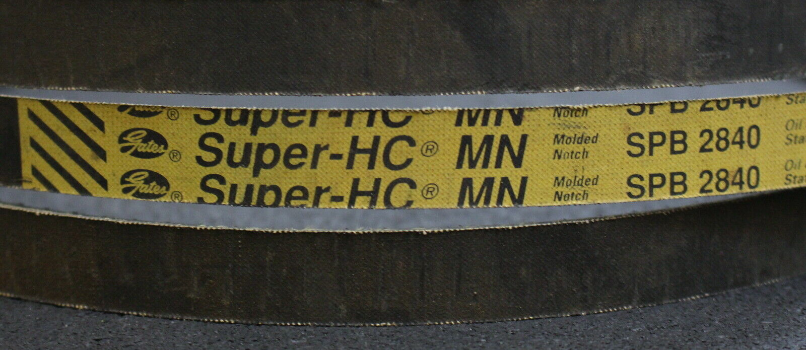 GATES Schmal-Keilriemen gezahnt Super-HC Profil SPB 2840 Oil & Heat resistant