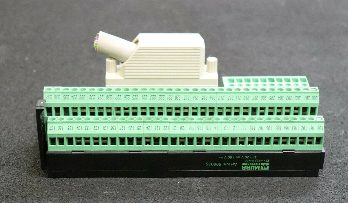 MURR ELEKTRONIC Klemmelement MISP-32DI/DO 32 Eingänge Art.Nr. 596035 120VAC/DC