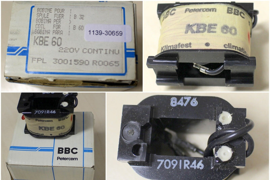 BBC PETERCEM KBE60 SPULE 220VContinu für Luftschütz BE32/BE60