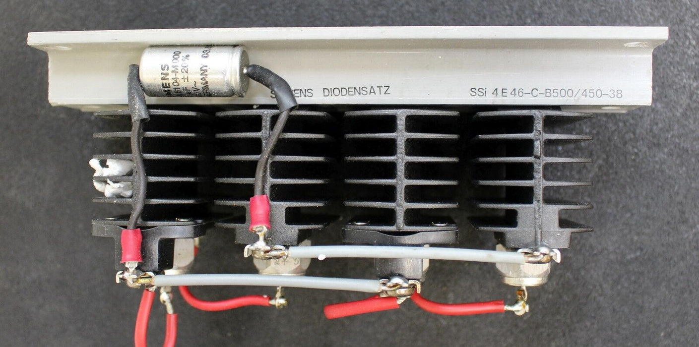 SIEMENS Gleichrichtersatz SSI4E46C-B500/450-38 - Nr. C67117-A6404-A42